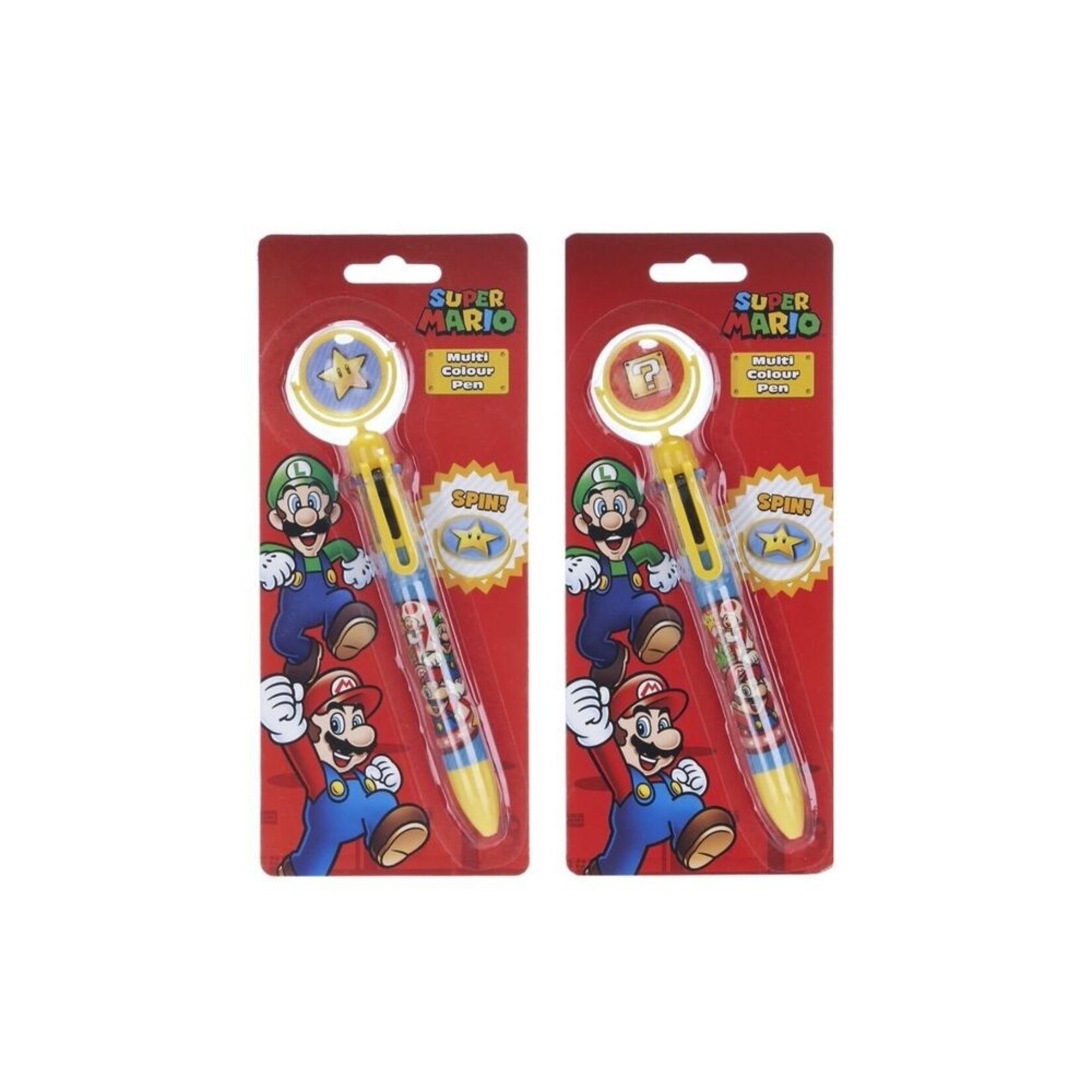 Super Mario Super Mario Multicoloured Ballpoint Pen