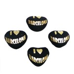 Souvenir heart bcn mini 6x7cm