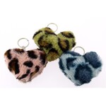 Tiger Heart Keyring