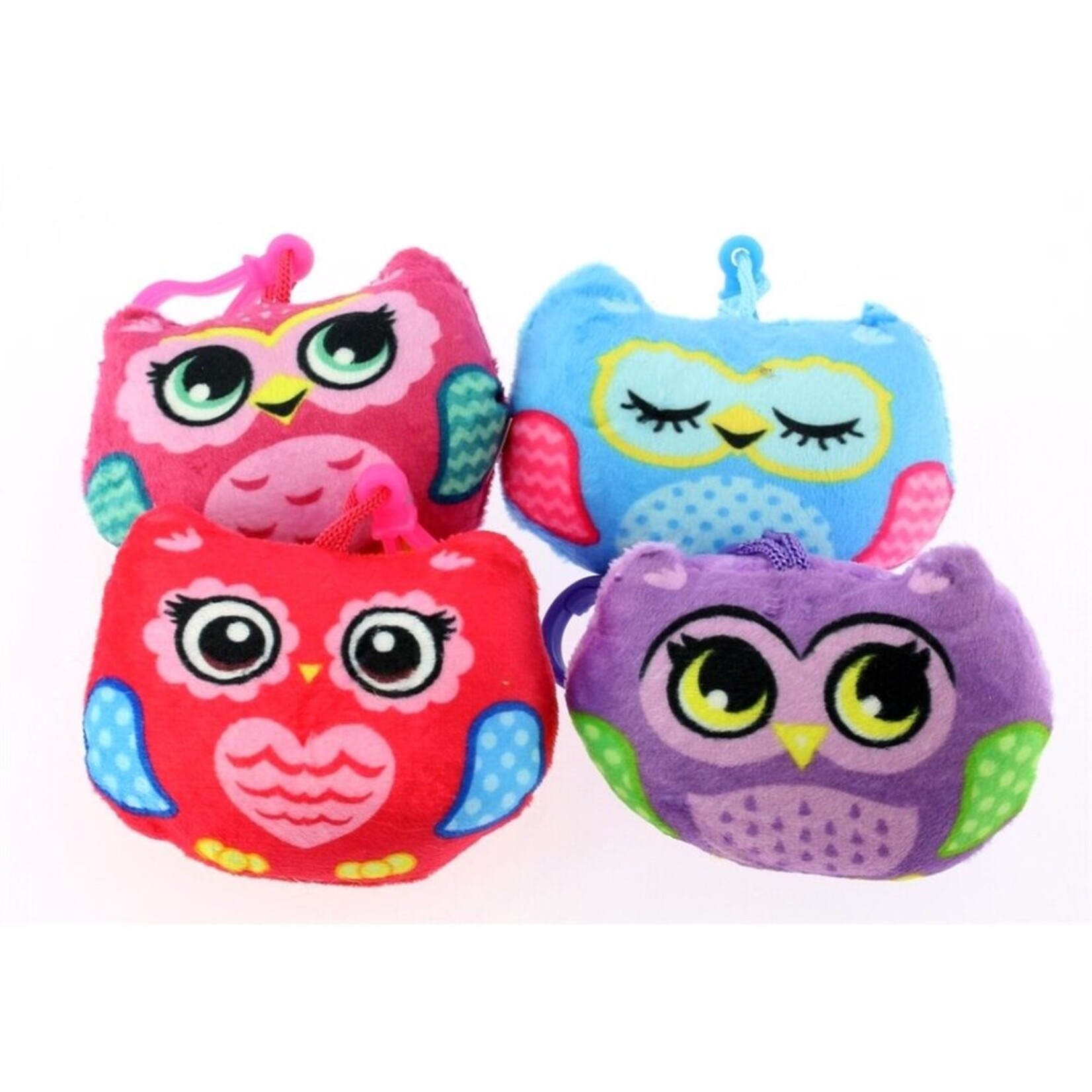 Keyring Plush Owl