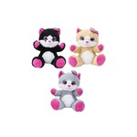 Glitter Eyes Kittens 23cm 3 colours Assort