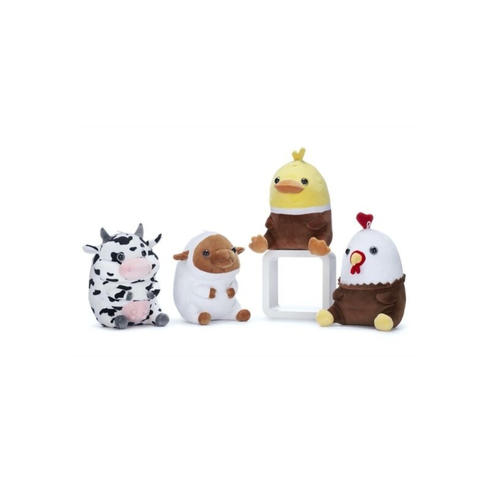 Squashy Farm Animals 22cm 4 Mod Assort
