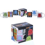 Octopus mug 6 models 325ml