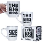 Jumbo mug phrases 3 models 800ml