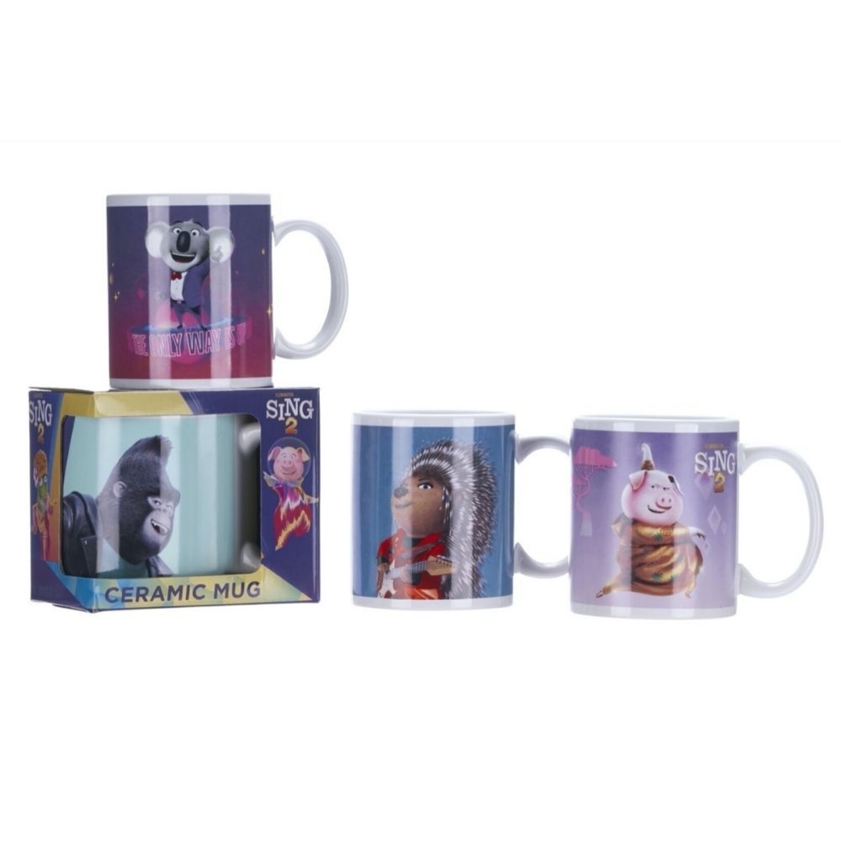 Sin 2 mug 4 models 325ml