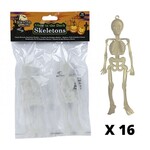 Halloween glow in the dark skeletons