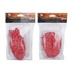 Halloween bloody hearth/brain on a platter