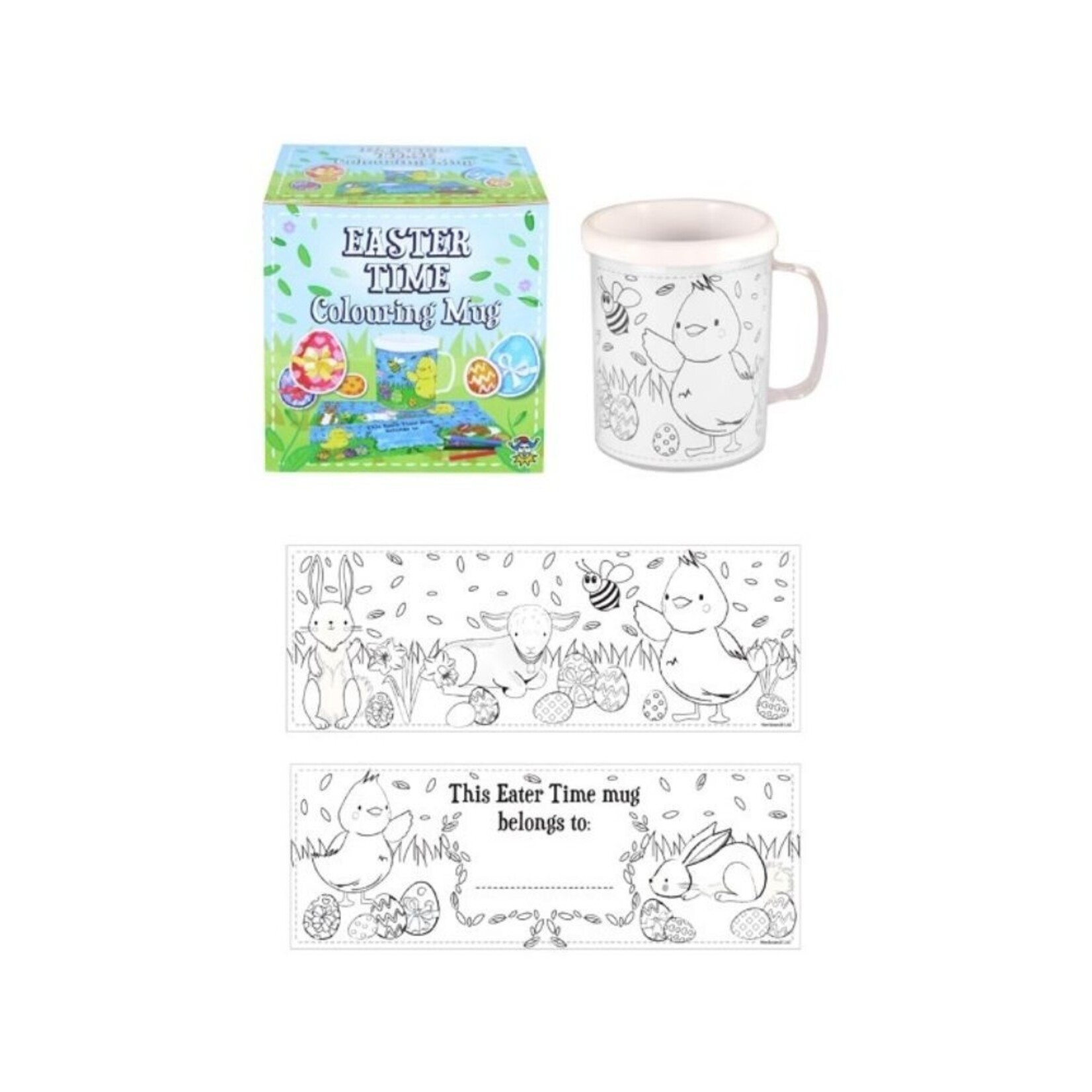 CUP COLOUR AS YOU LIKE WITH TWO DRAWINGS