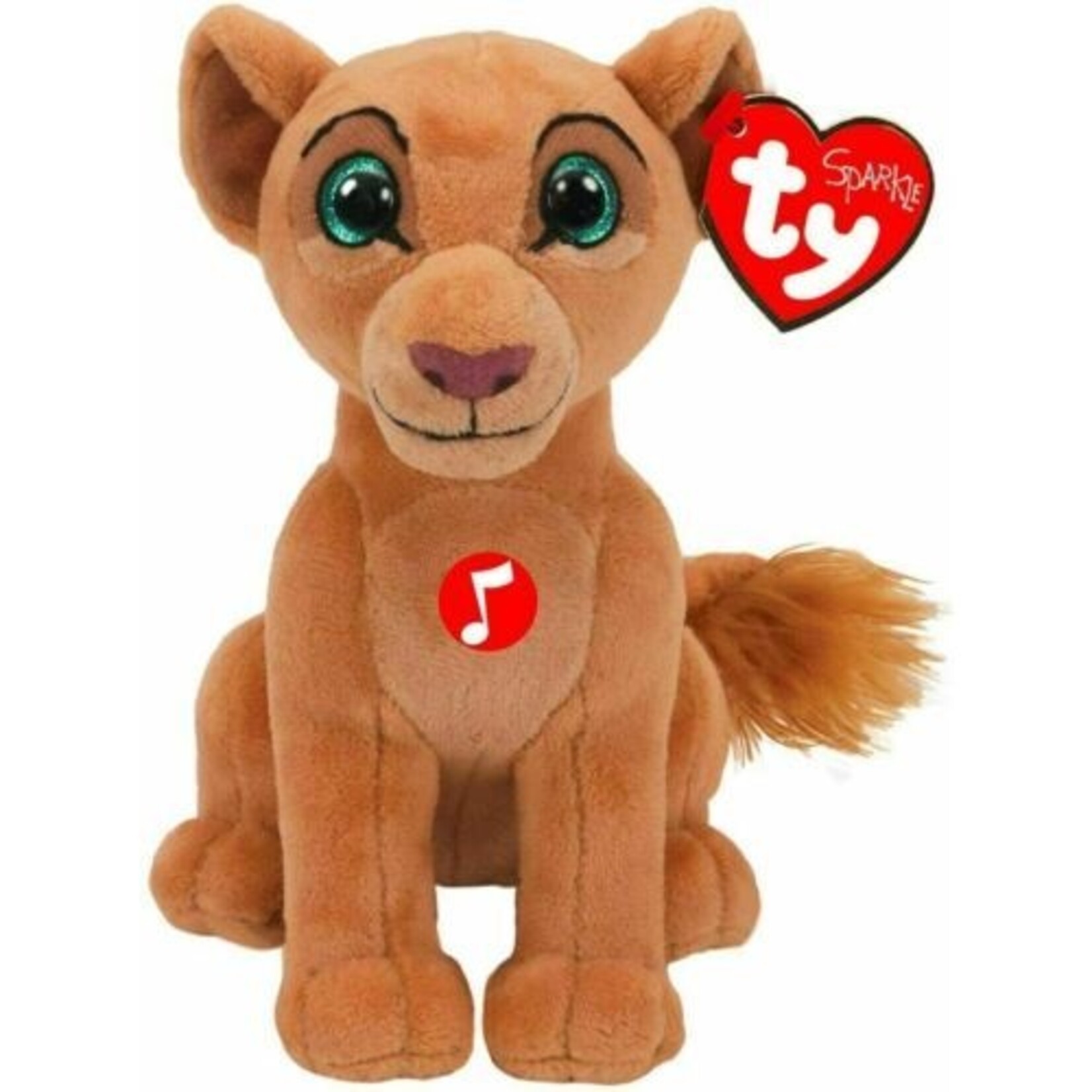 TY Nala King Lion with sound  17cm