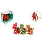 Animal dino 15x20cm mountable 3 models