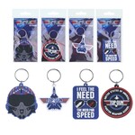 Top gun keychain 4 models 6cm