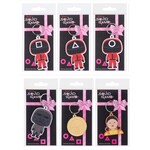 2D Squid Game keychain 6 models 6cm