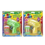 Bubble gun in blister pack
