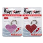 Bodyguard antirobbery alarm keychain