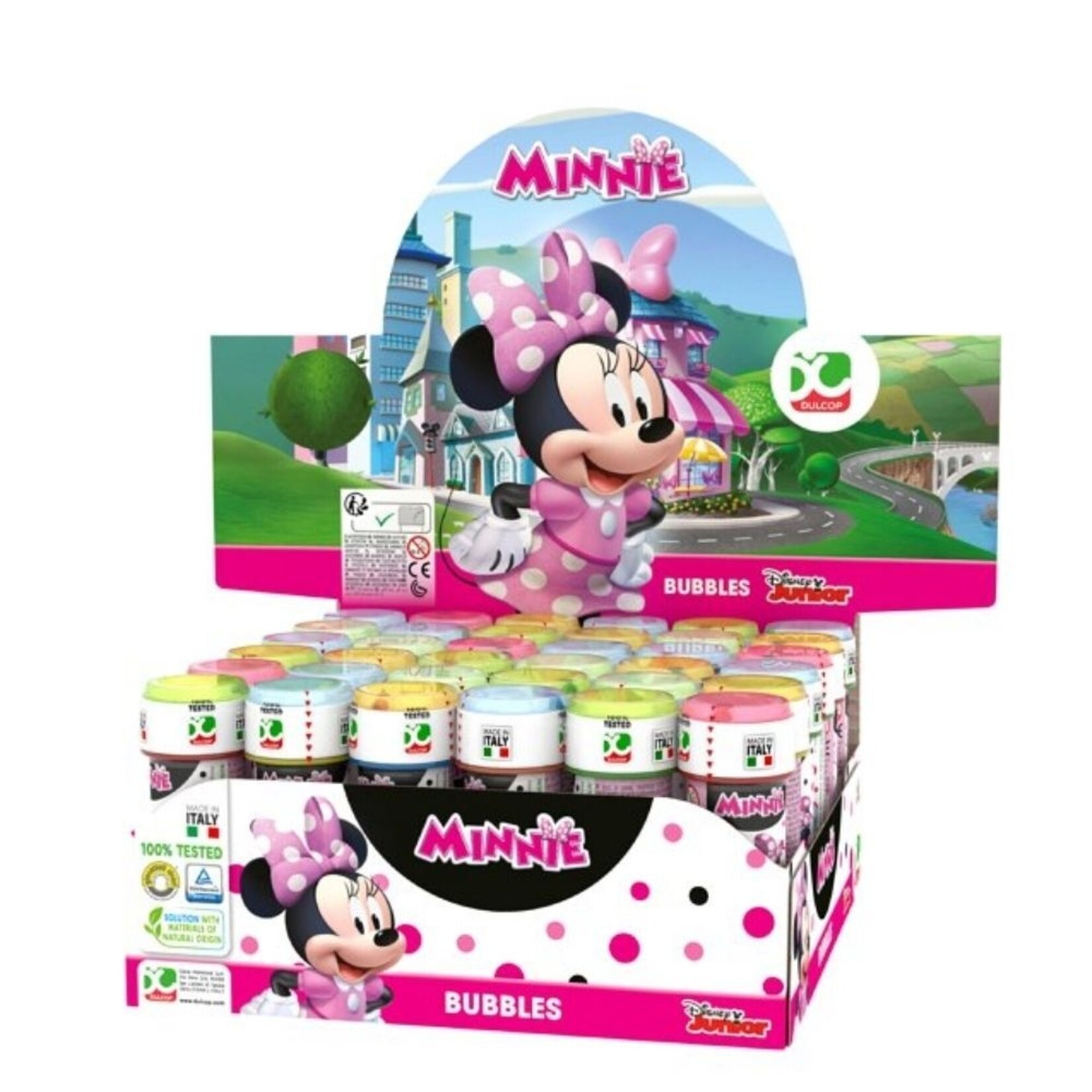 Bubble tubes minnie mouse 60ml 11cm