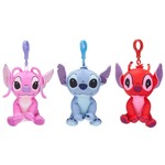 Stitch, Angel and Leroy keychain collection 10cm