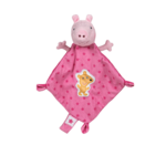 Doudou Peppa Pig head pink 26cm