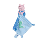 Doudou Peppa Pig body blue 28cm