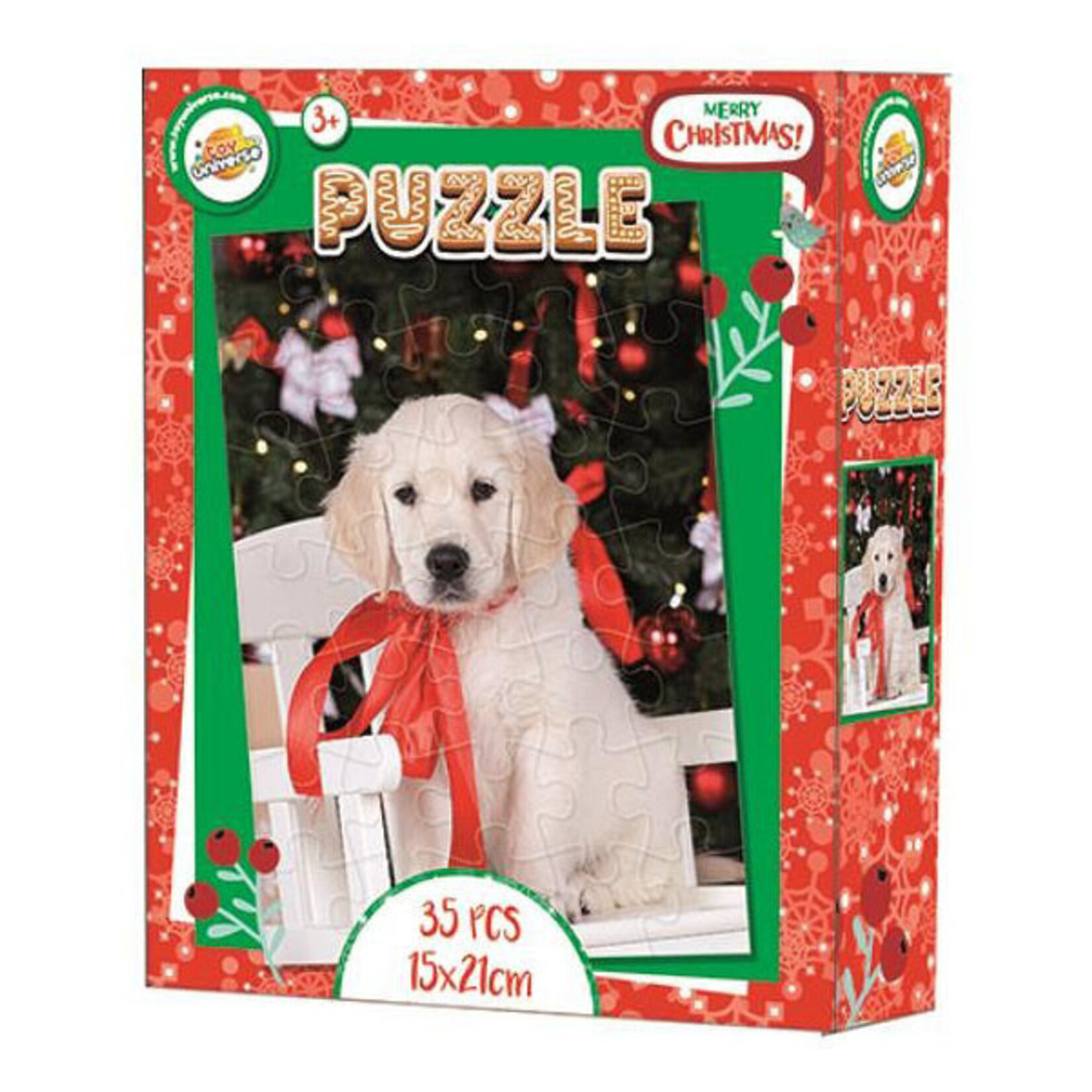 Weihnachten Labrador Puzzle 35 Stücke