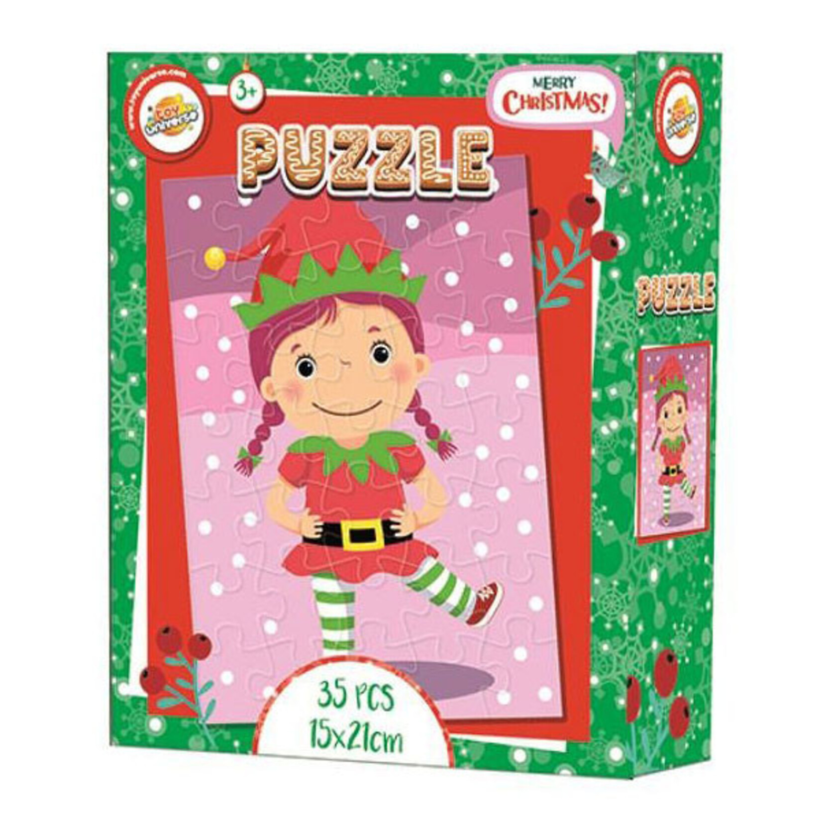 Weihnachten, Elfen Puzzle 35 Stücke