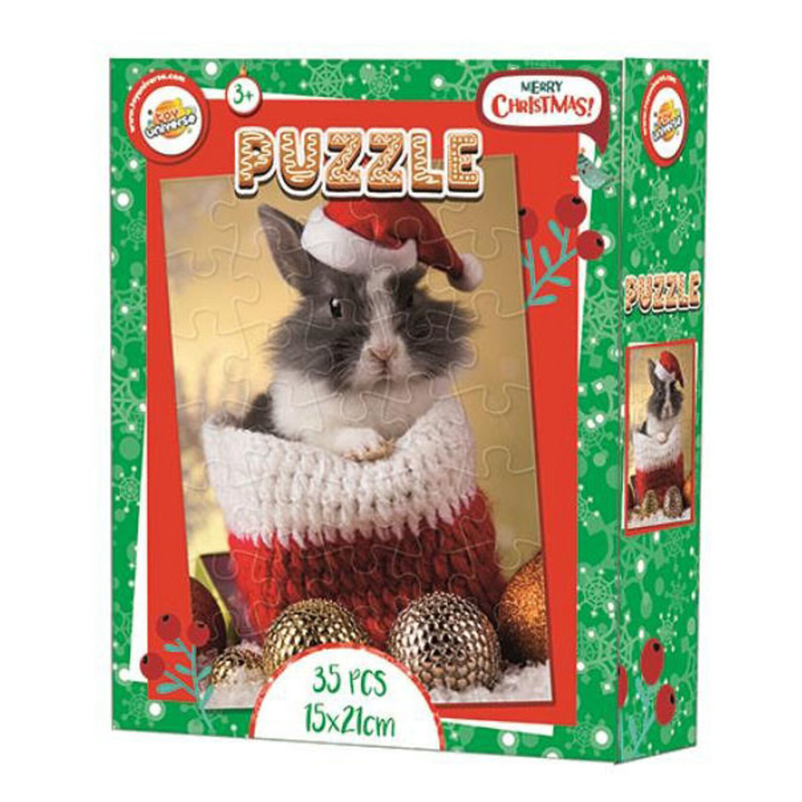 Weihnachten Hase Puzzle 35 Stücke