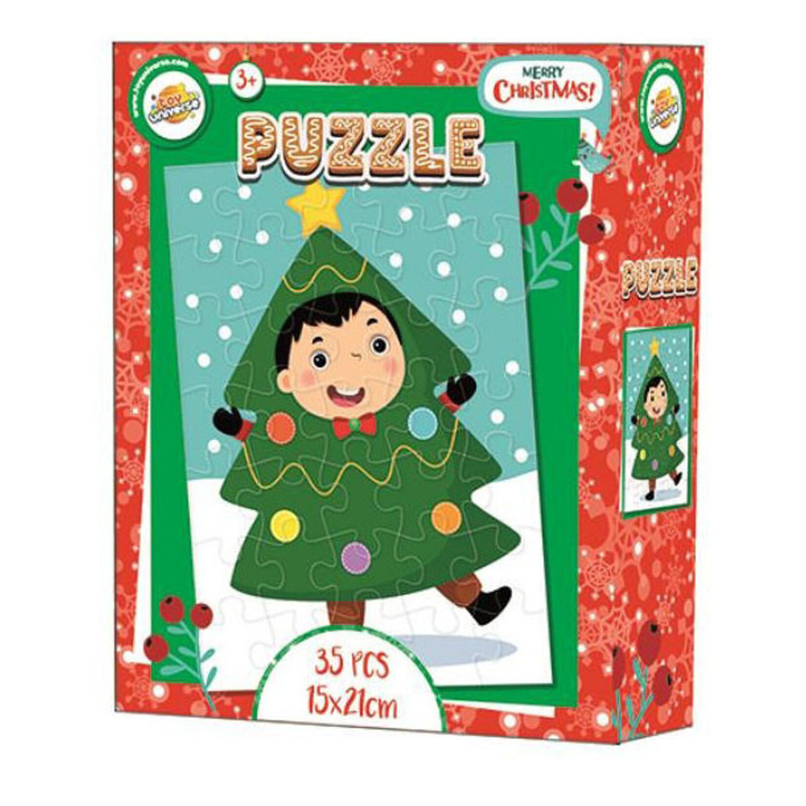 Weihnachtsbaum Puzzle 35 Stücke