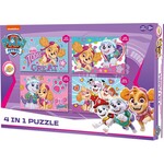 Paw Patrol Paw Patrol Puzzle 4 in 1