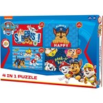 Paw Patrol Paw Patrol Puzzle 4 in 1