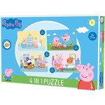 Peppa Wutz Puzzle 4 in 1