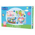 Peppa Pig Puzzle 4 in 1