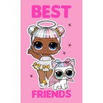 LOL Surprise Best Friends Handtuch, Gesichtstuch 30*50 cm