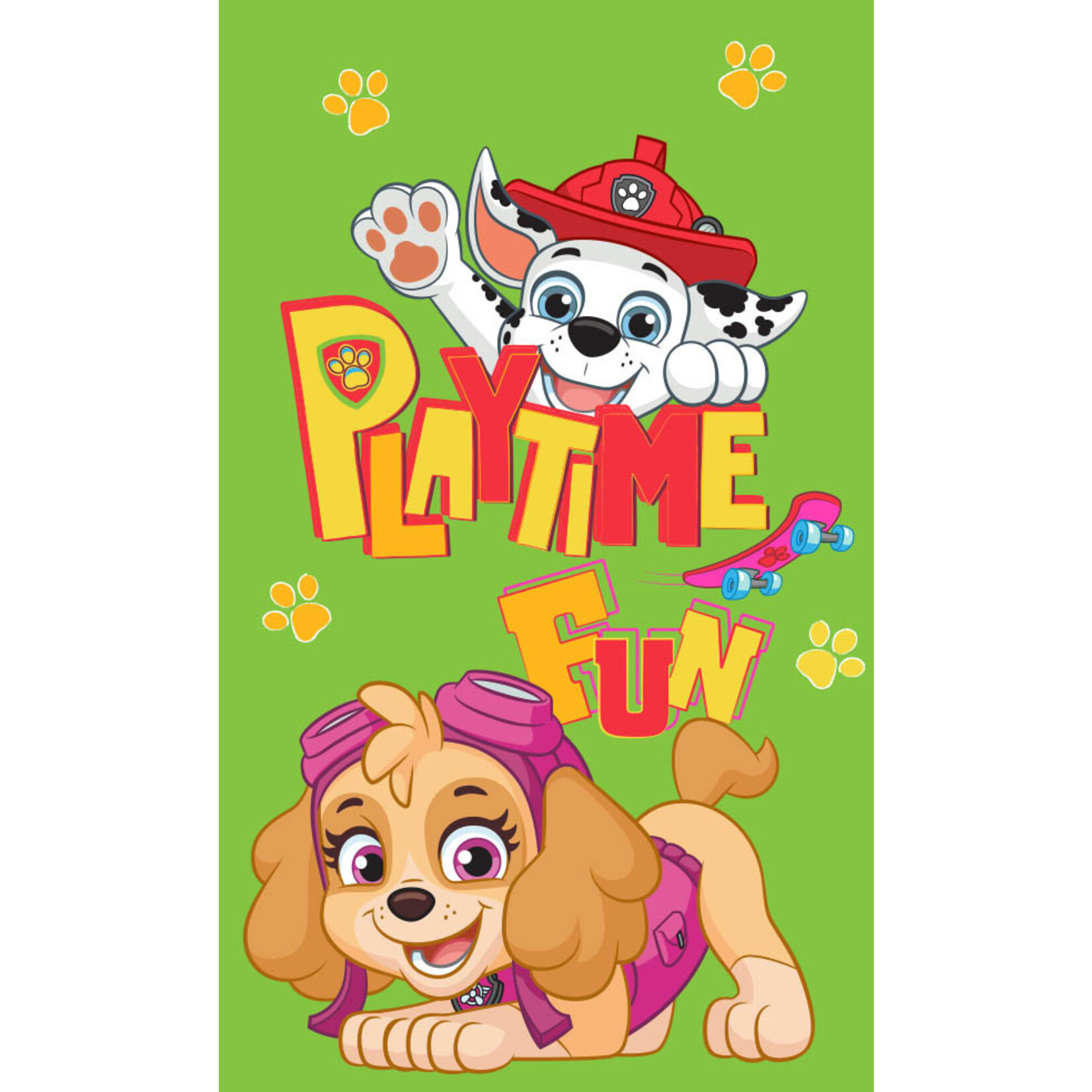 Paw Patrol Paw Patrol Playtime Handtuch, Gesichtstuch 30*50 cm