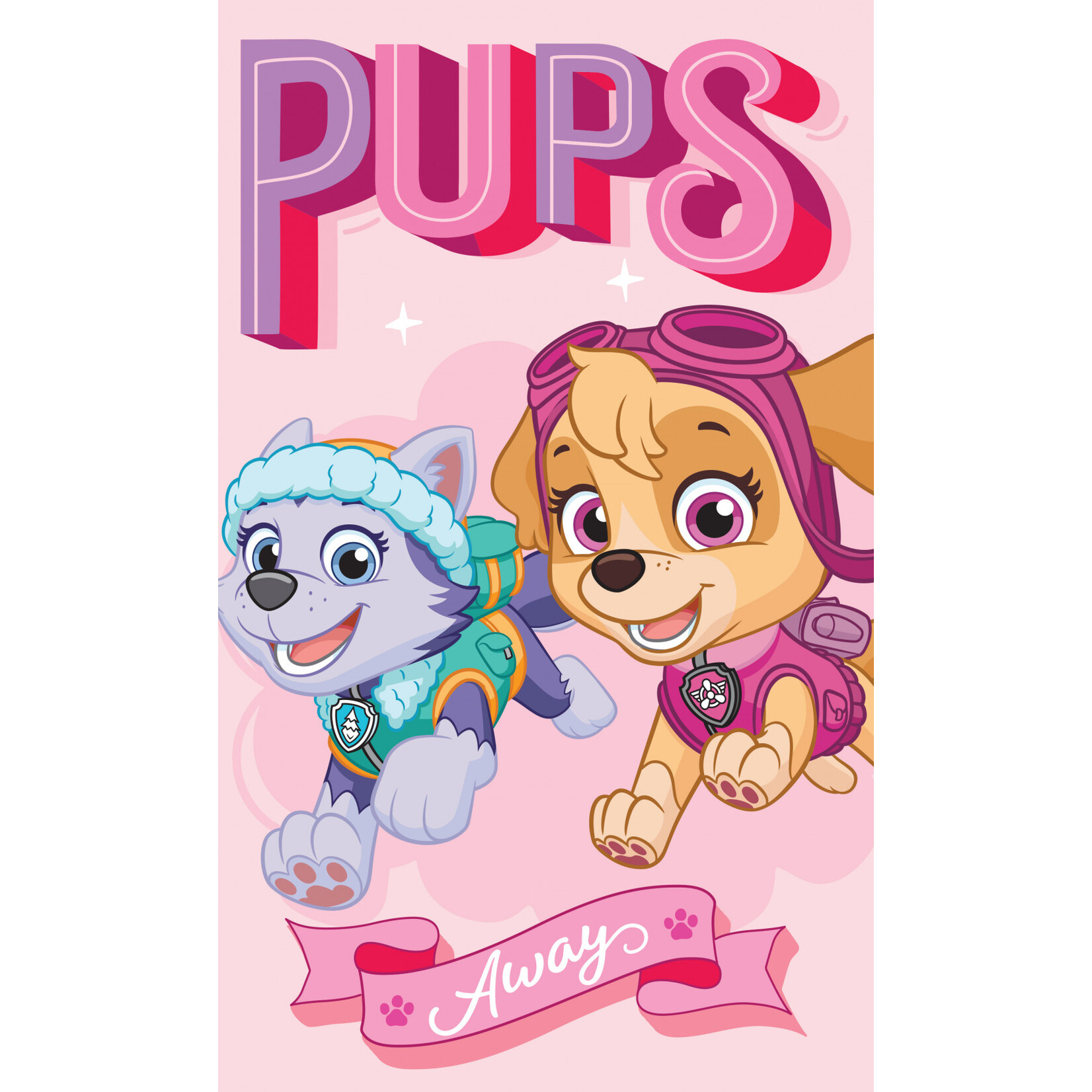 Paw Patrol Paw Patrol Pups Handtuch, Gesichtstuch 30*50 cm