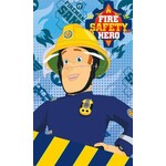 Fireman Sam Hero Handtuch, Gesichtstuch 30x50 cm