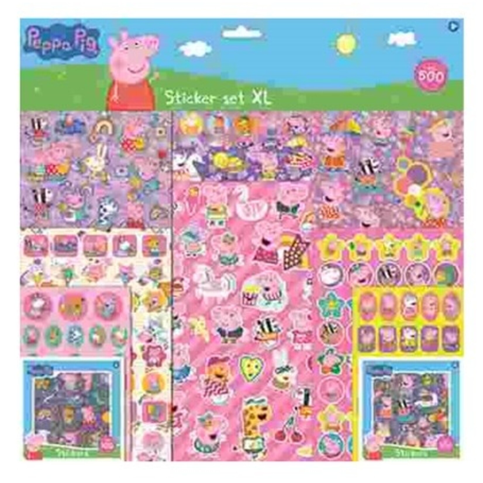 Peppa Pig, Peppa Wutz Aufkleber-Set XL