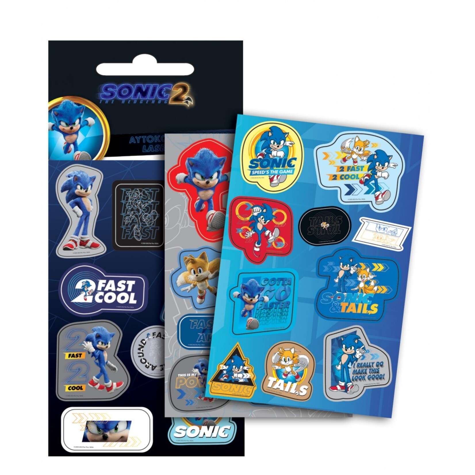 Sonic the Hedgehog Sonic the Hedgehog Holographische Aufkleber einstellen