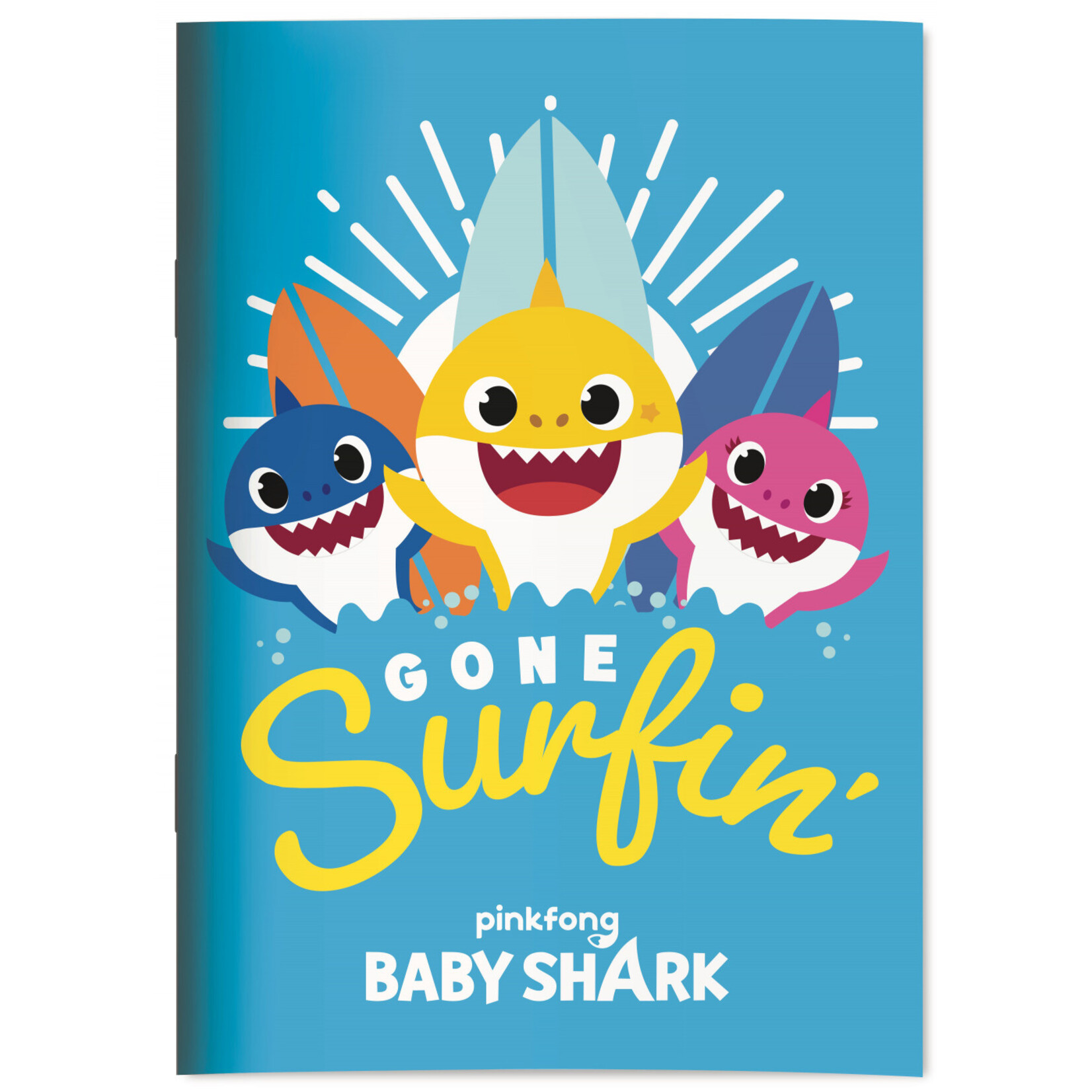 Baby Shark B/5 Zeilenheft 40 Seiten
