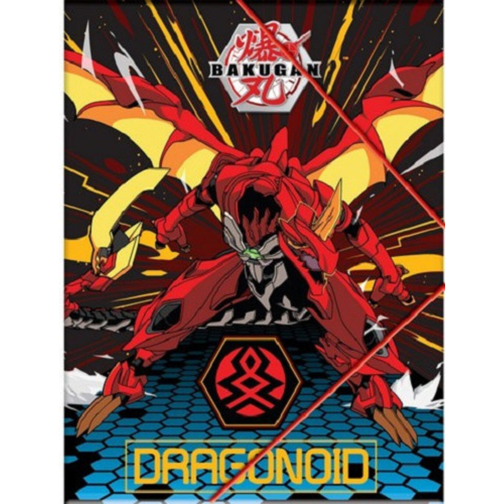 Bakugan A/4 Gummi-Ordner