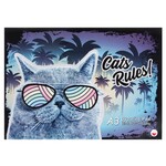 Katze Skizzenbuch, Zeichenbuch 20 Seiten