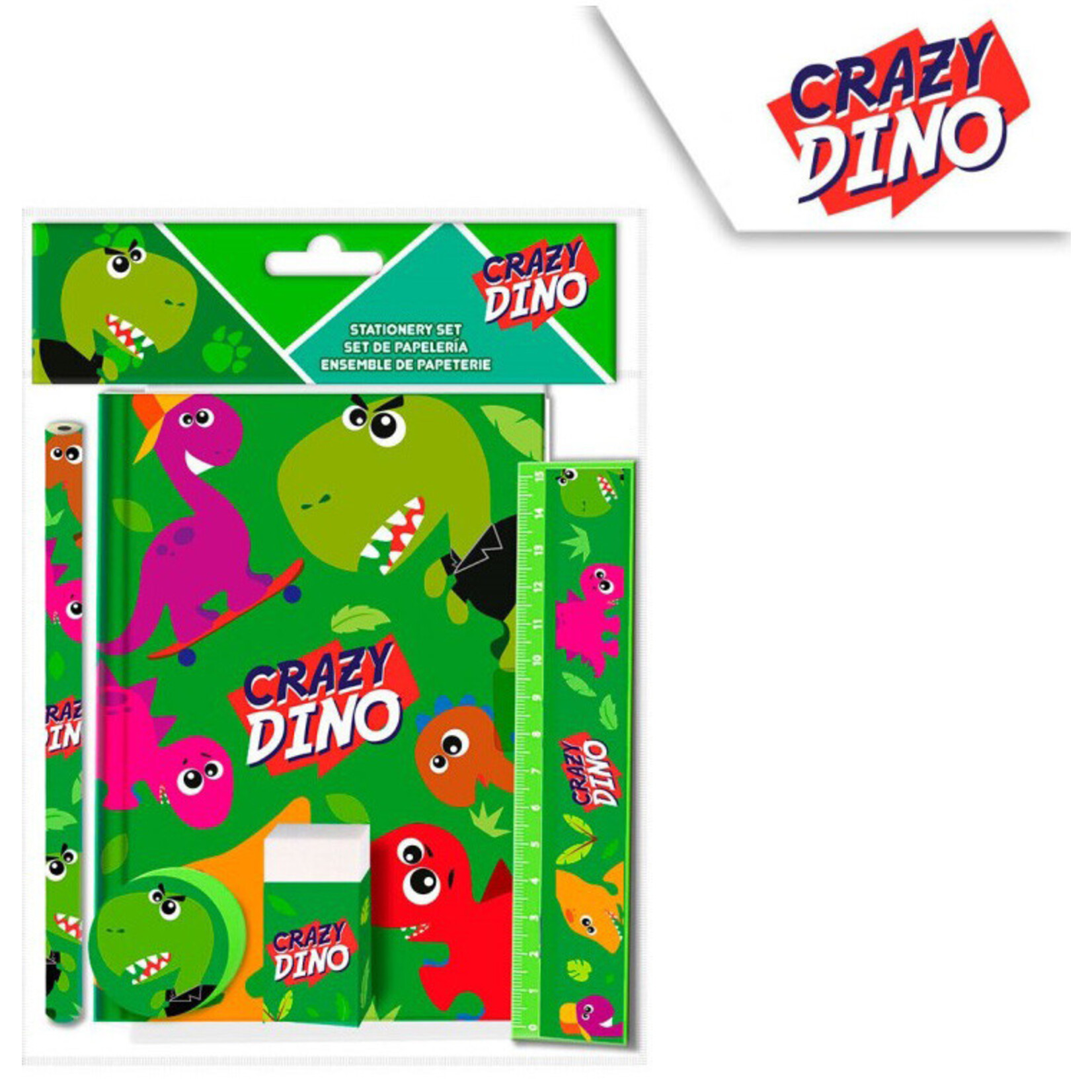 Dinosaurier Dinosaur Schreibewarengeschäft (5 stückig)