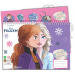 Disney Frozen Disney Eiskönigin A/4 Spiral-Skizzenbuch 30 Blatt mit Aufkleber