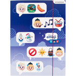 Disney Frozen Disney Emoji Eiskönigin A/4 Gummi-Ordner