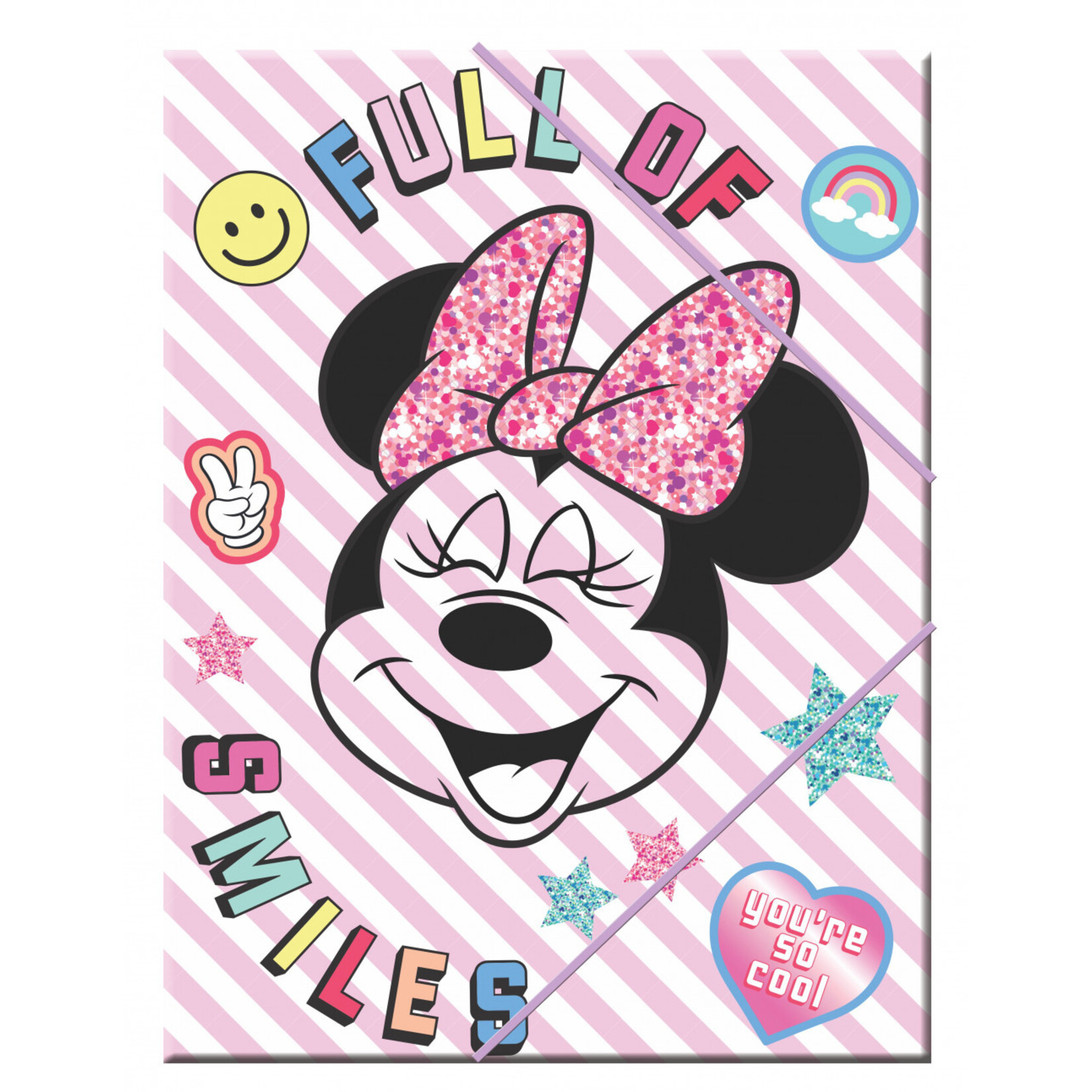 Disney Minnie A/4 Gummi-Ordner