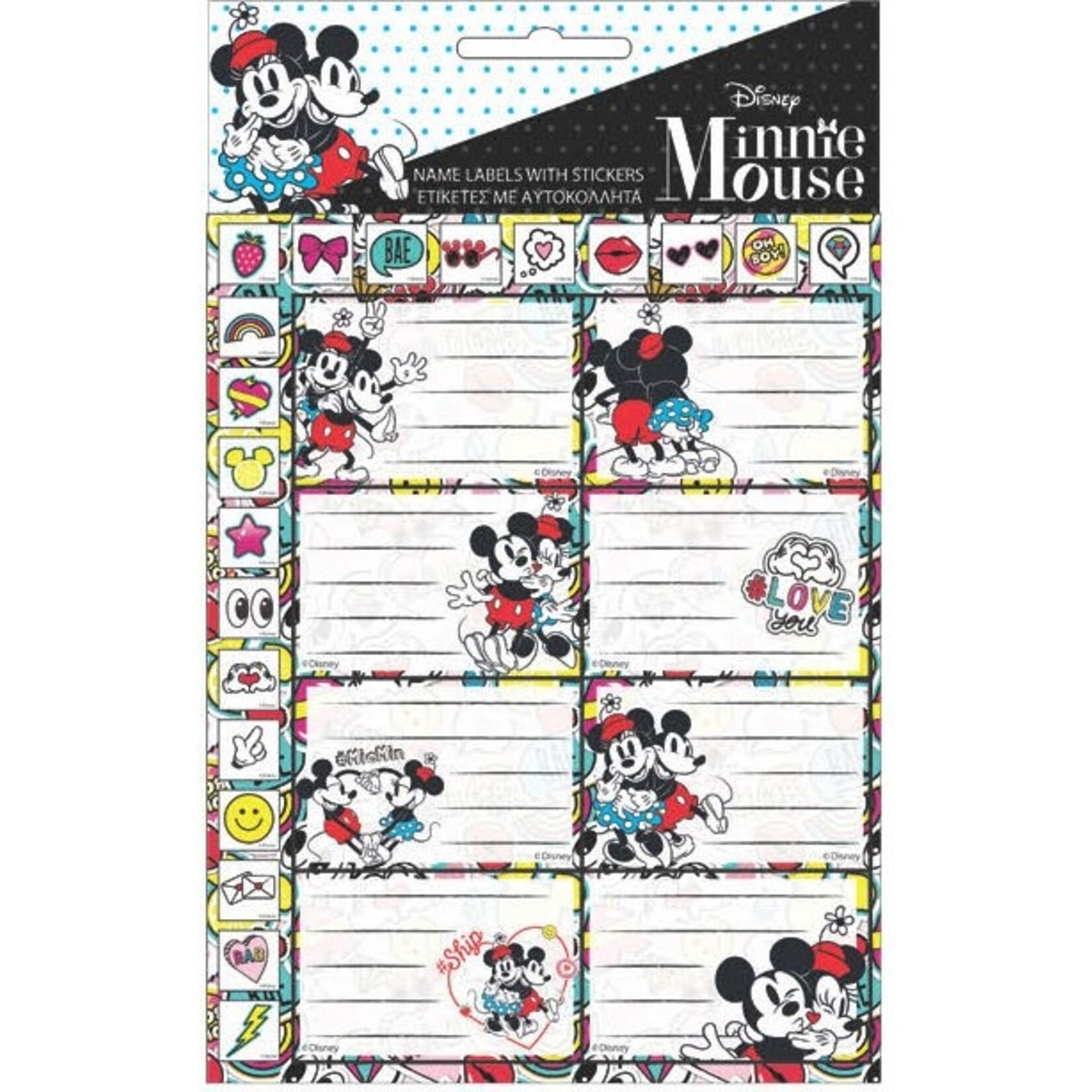 Disney Minnie Heft Vignette (16 Stücke)