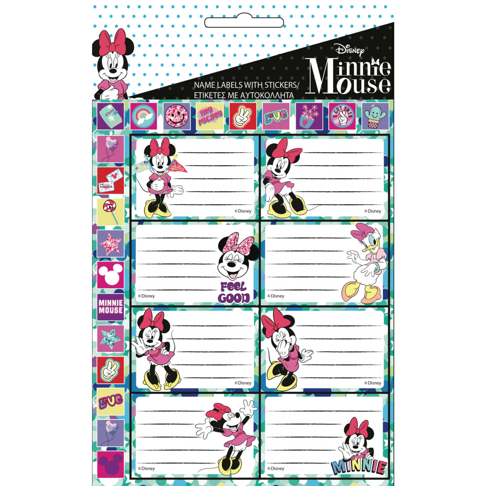 Disney Minnie Heft Vignette (16 Stücke)