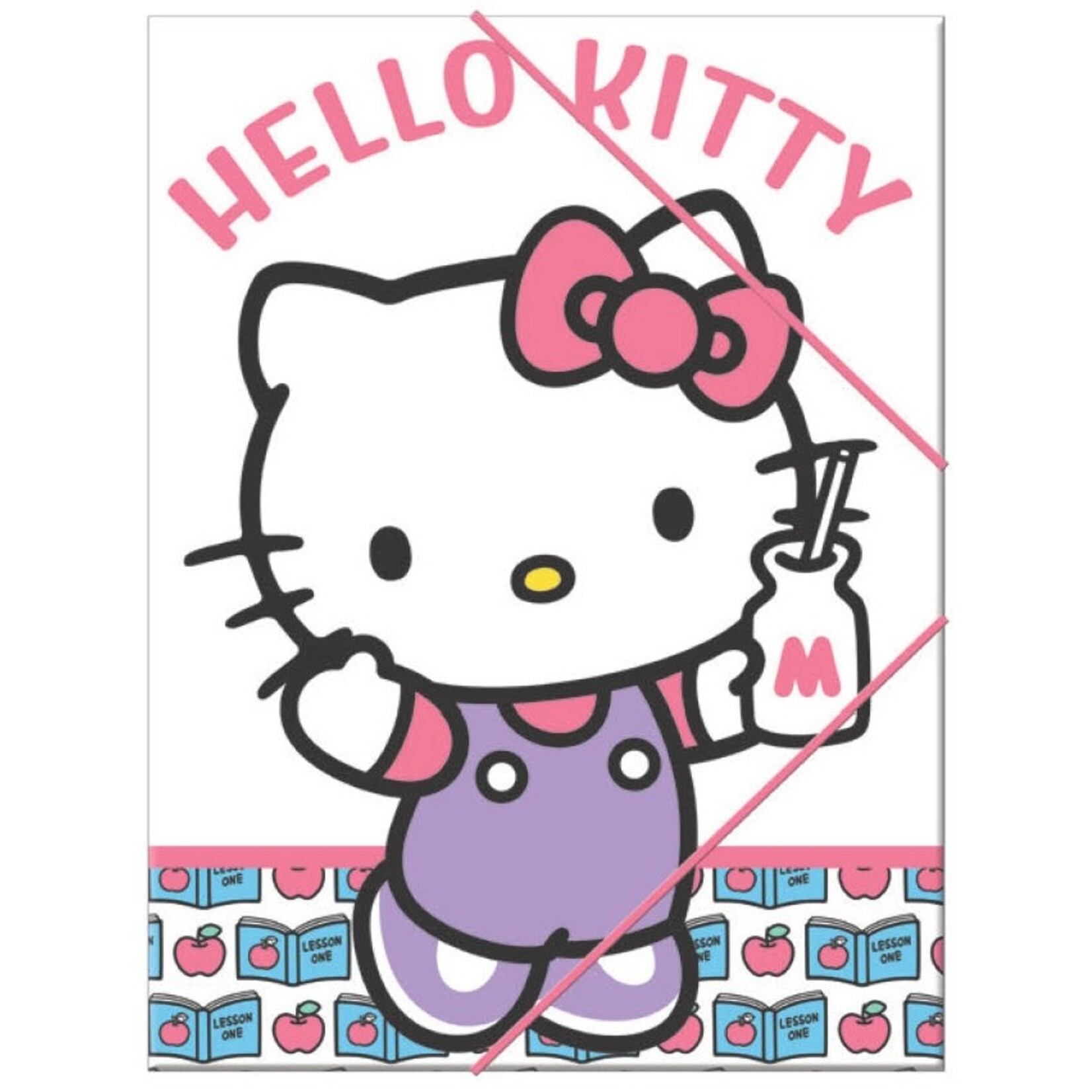 Hello Kitty A/4 Gummi-Ordner