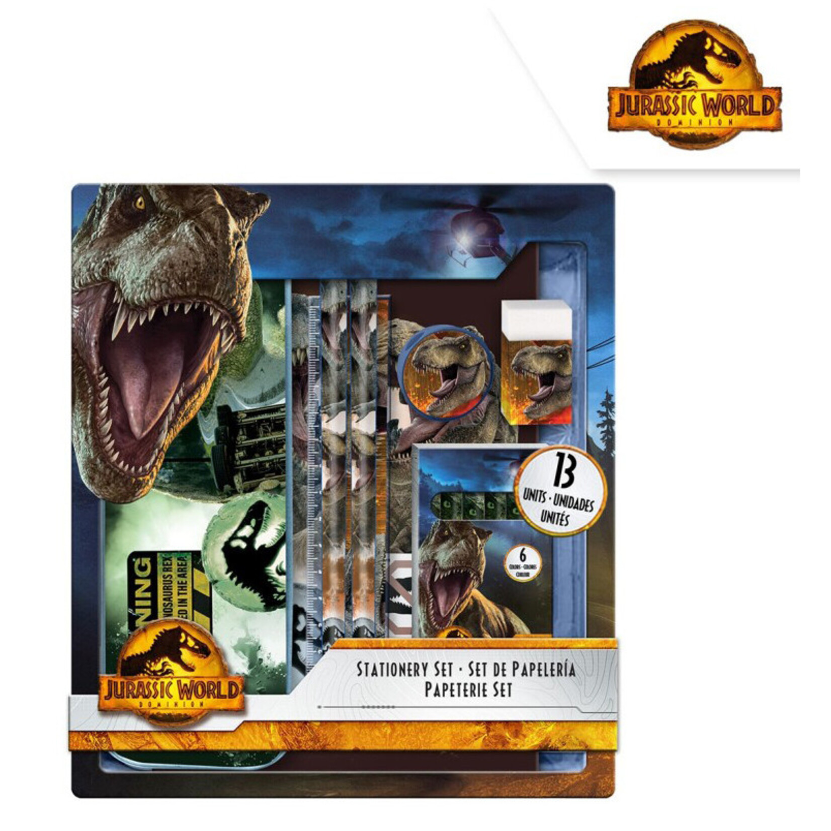 Jurassic World Jurassic World Schreibewarengeschäft (13 stückig)