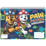Paw Patrol Paw Patrol A/4 Spiral-Skizzenbuch 30 Blatt