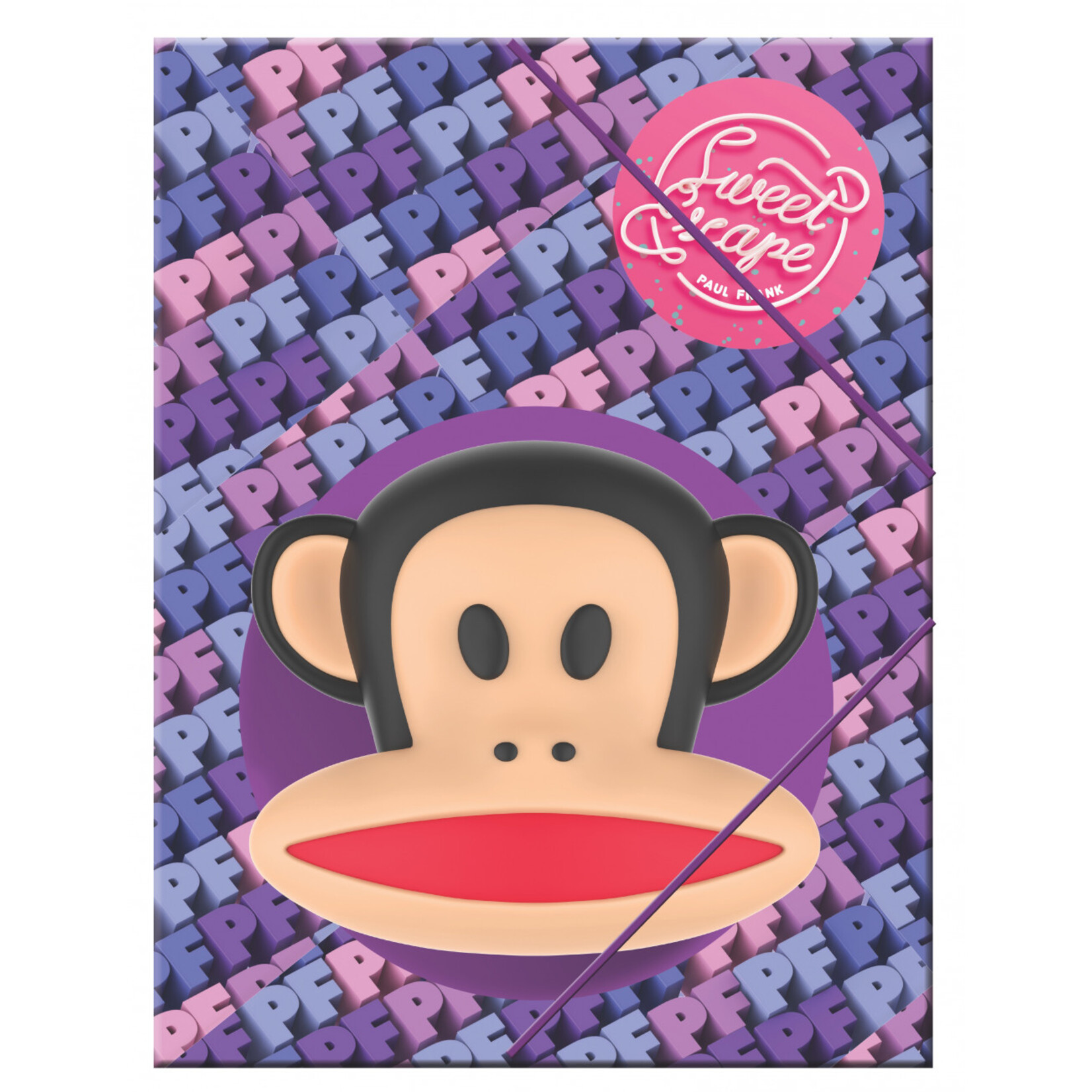 Paul Frank A/4 Gummi-Ordner
