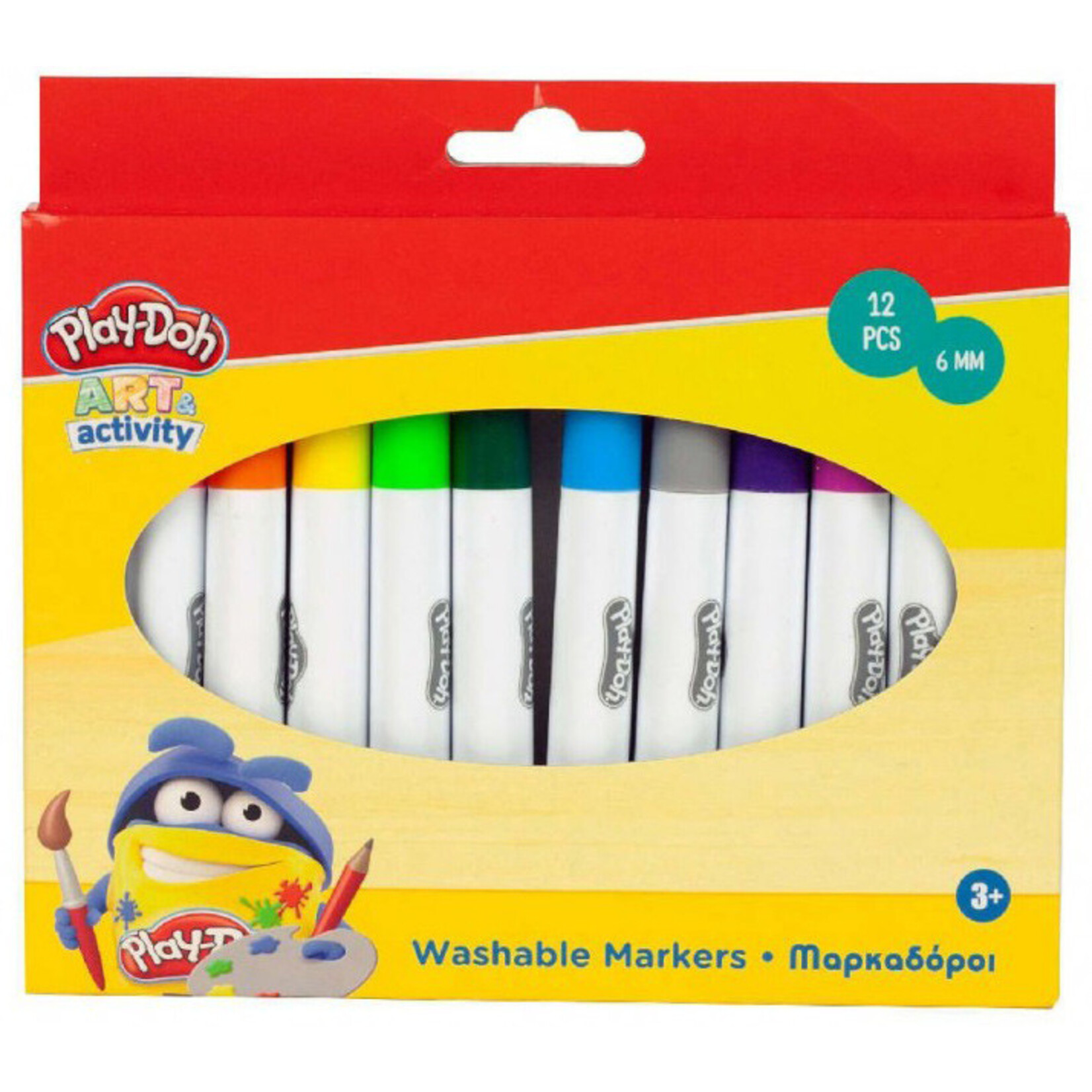Play-Doh Waschbarer Filzstift 12 Stücke